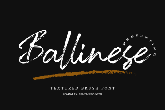 Ballinese: A Futuristic Brush Script for Modern Brands