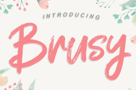 Bringing Designs to Life with the Bold Personality of Brusy