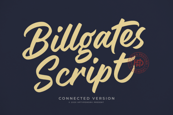 Bringing Vintage Elegance to Life with Billgates Script