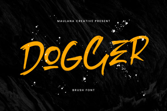 Dogger: The Urban Brushed Display Font for Bold Designs