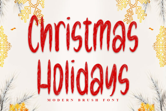 Elevate Your Festive Designs with the Christmas Holidays Handwritten Font