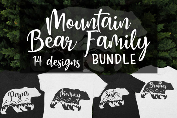 Embracing the Wild: The Versatility of Bear Family Mountain Bear Clipart in Modern Design
