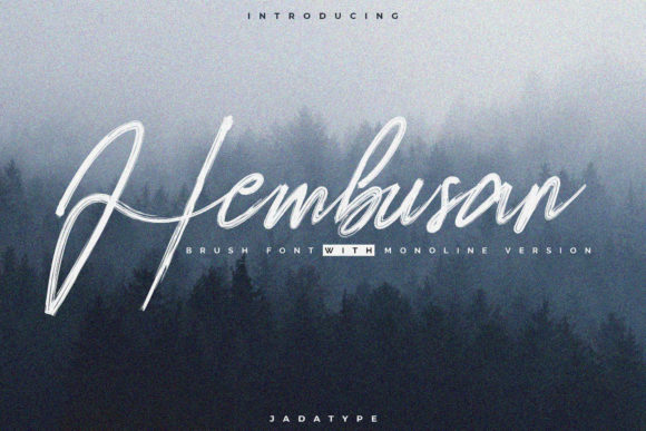 Hembusan: A Versatile Brushed Script for Modern Design Projects