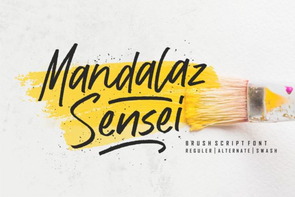 Mandalaz Sensei: Bold Urban Typography for Modern Designs