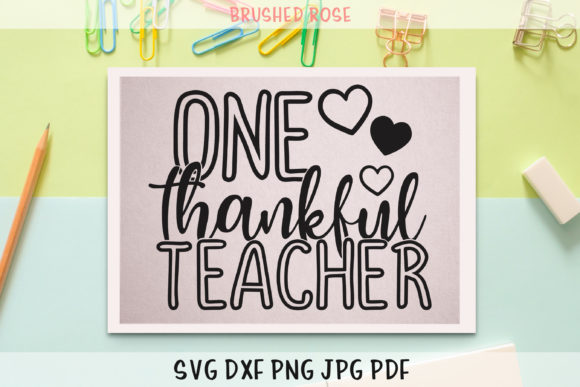Strategic Application of the Teacher One Thankful Teacher Design Asset
