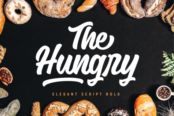 The Hungry: A Vintage Brush Script for Modern Design