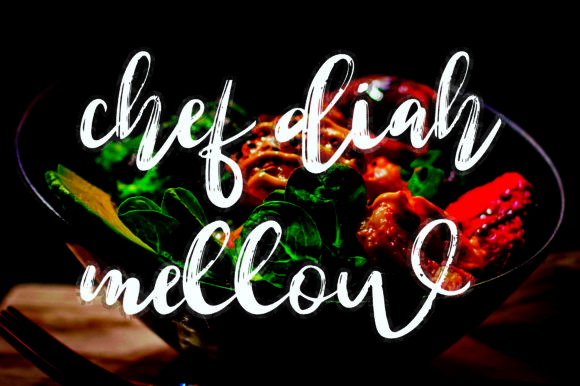 Why Chef Diah Mellow is the Perfect Handwritten Font