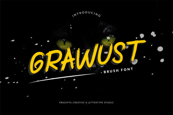 Why Grawust Is the Brushed Display Font Your Next Project Needs